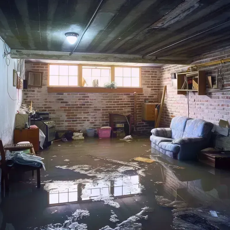 Flooded Basement Cleanup in Scottville, MI